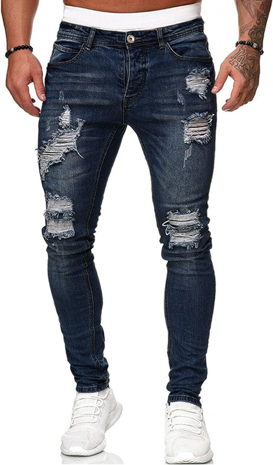 Men's Slim Fit Stretch Denim Jeans 