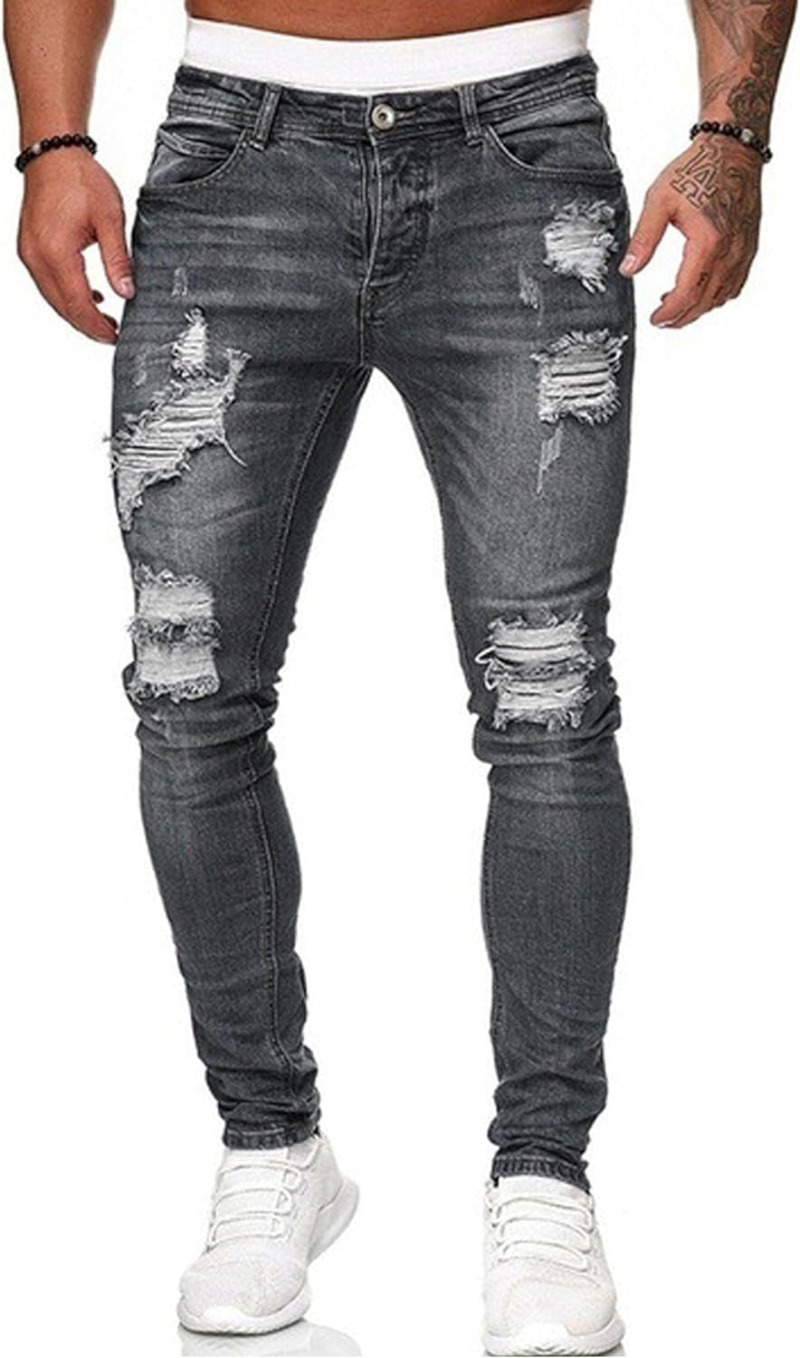 Men's Slim Fit Stretch Denim Jeans 