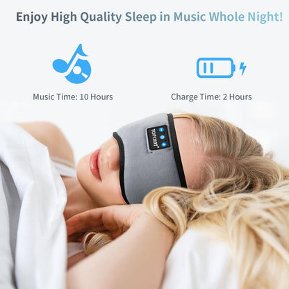 Sleep Mask Headphones with Wireless Bluetooth