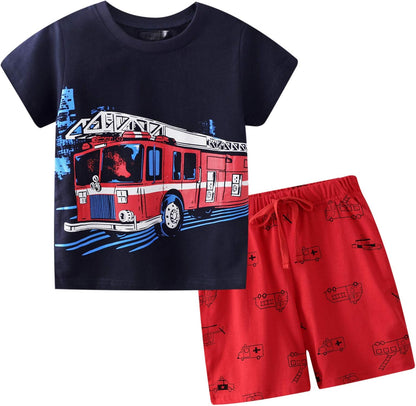 Boy's Summer Outfits 2 Pcs sets