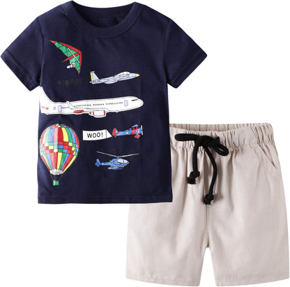 Boy's Summer Outfits 2 Pcs sets