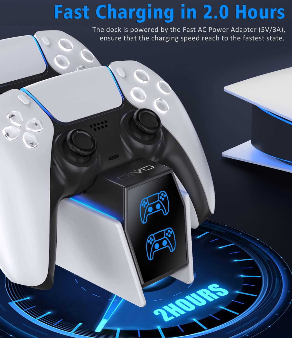 PS5 Controller Charging Station