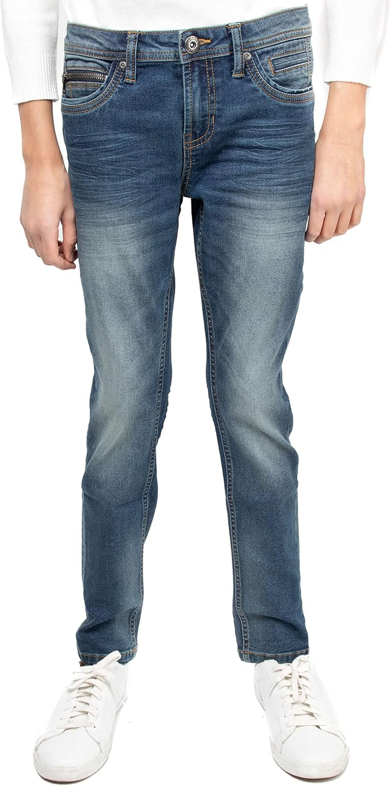 Boy's Stretch Slim Fit Denim Jeans