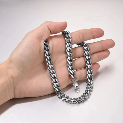 Men's Stainless Steel Cuban Link Chain 