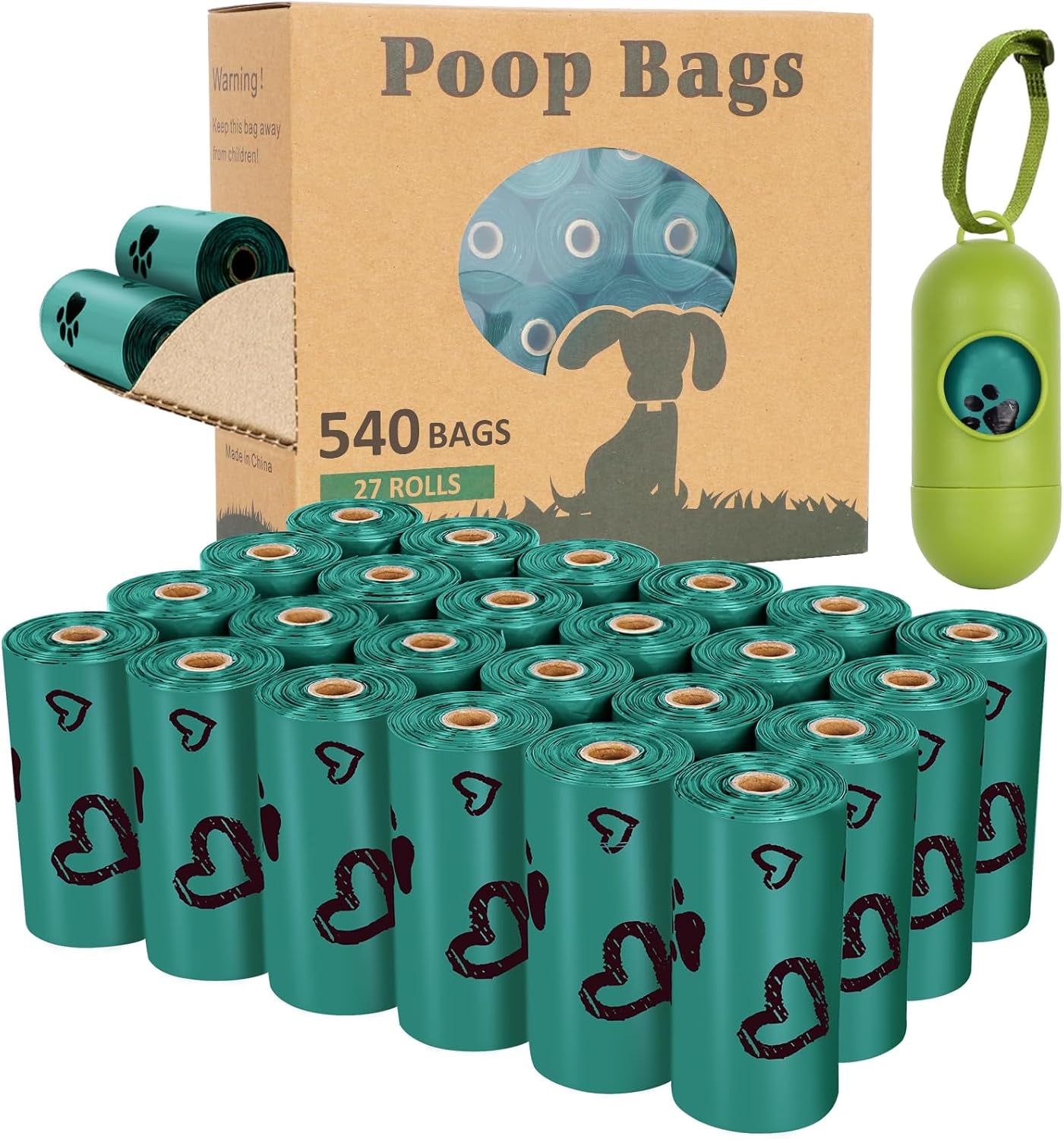 Dog Poop Bags - Extra Thick, Strong & Leak Proof 