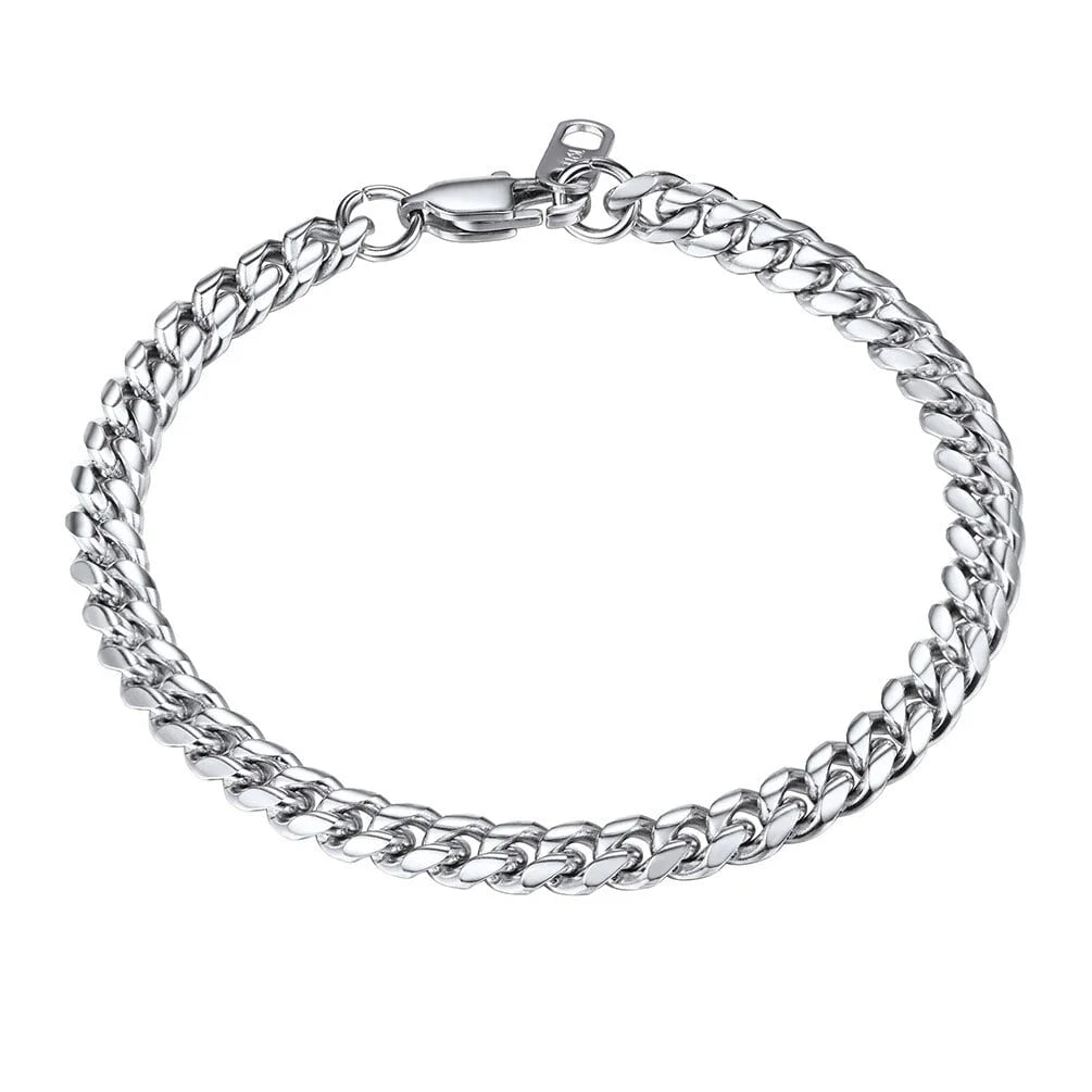 Cuban Link Stainless Steel Bracelet