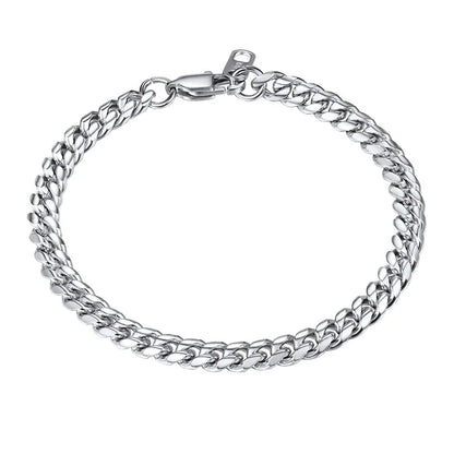 Cuban Link Stainless Steel Bracelet