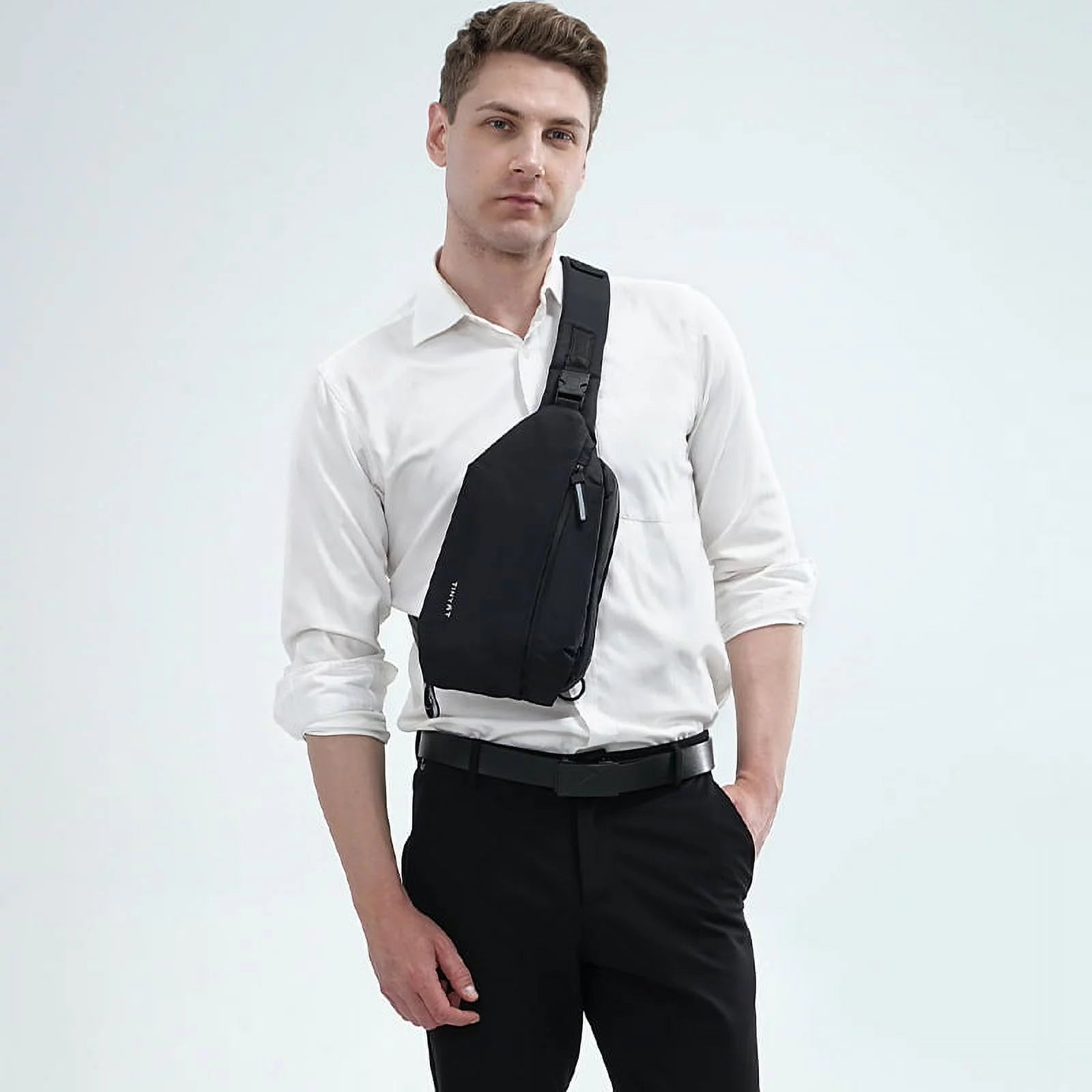 Men's Waterproof Anti-Theft Crossbody Sling Bag