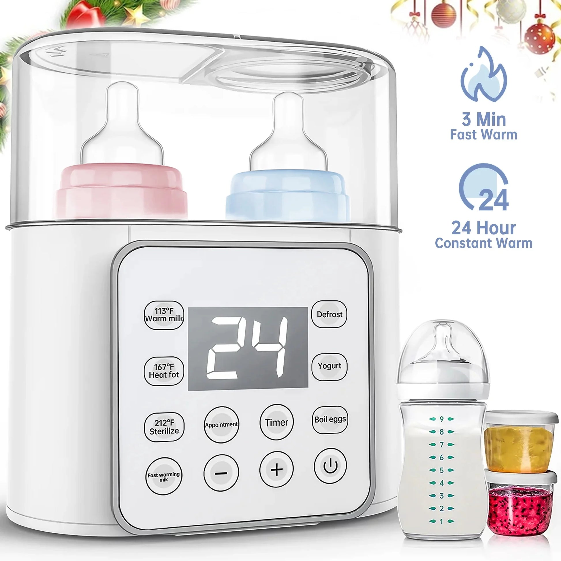 9-in-1 Baby Bottle Warmer