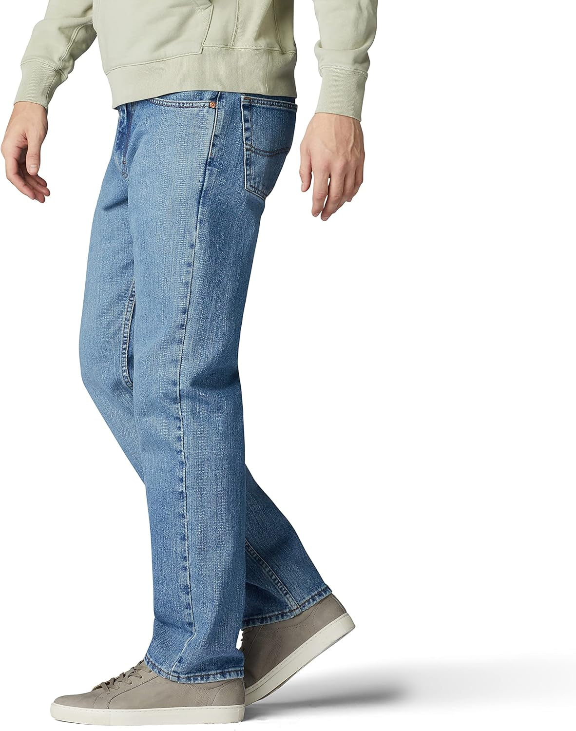 Men's Regular Fit Straight Leg Jeans