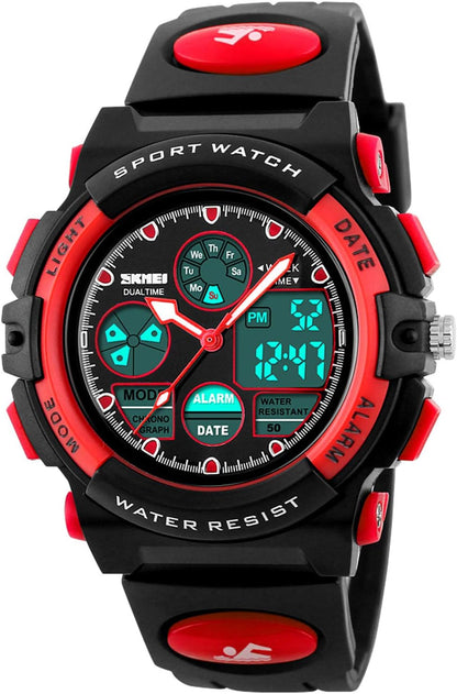 Boy's Digital Waterproof Sports Watch