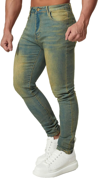 Men's Slim Fit Stretch Denim Jeans 