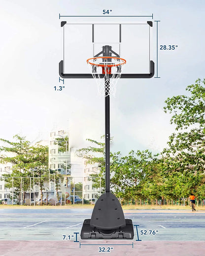 Outdoor Adjustable Basketball Hoop 