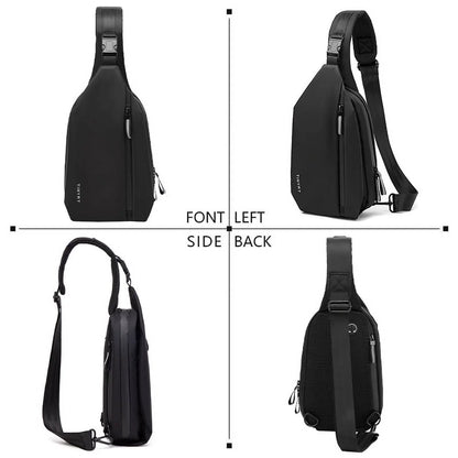 Men's Waterproof Anti-Theft Crossbody Sling Bag