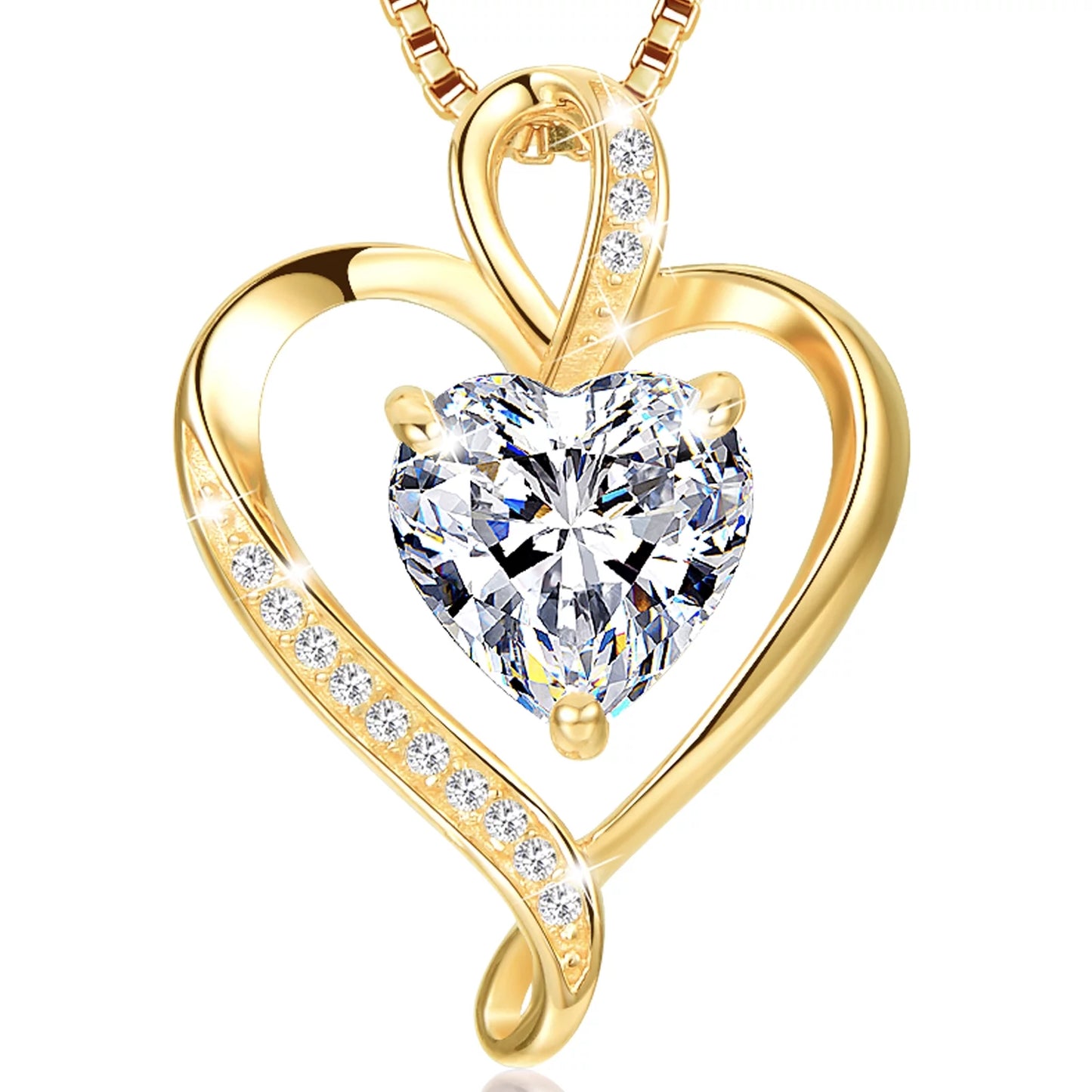 Women's Heart Pendant Necklaces 