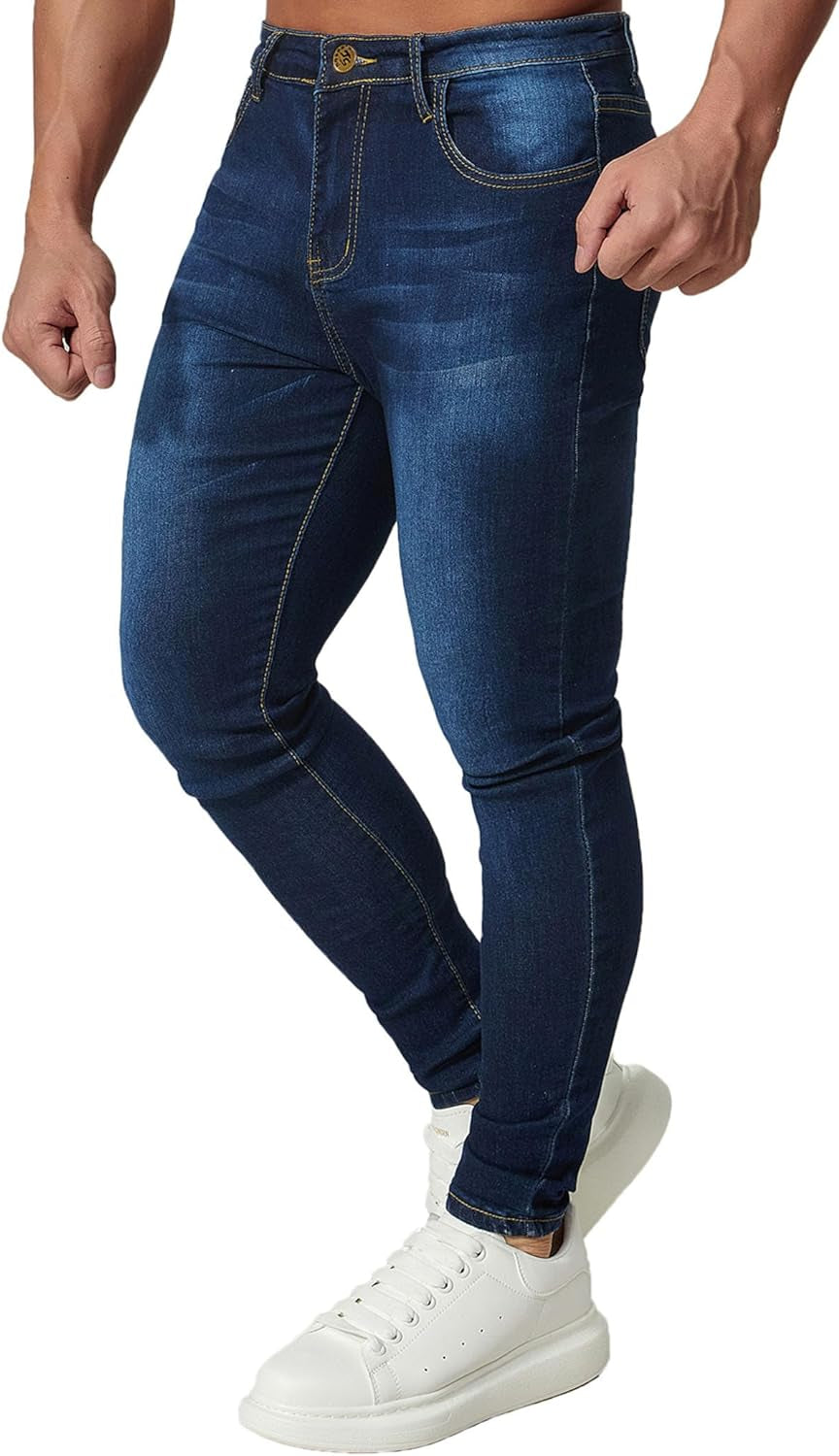 Men's Slim Fit Stretch Denim Jeans 