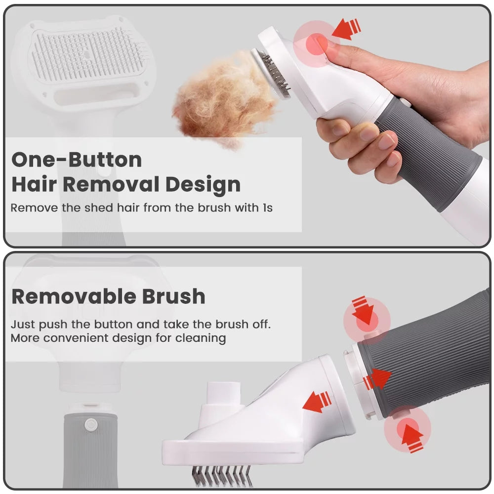 2 in 1 Pet Grooming Brush