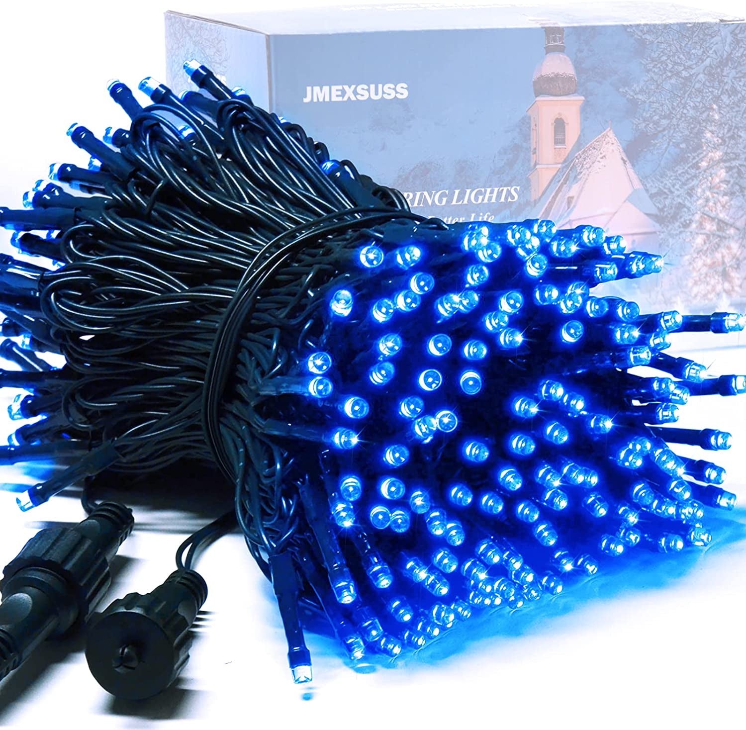 Outdoor and Indoor LED String Christmas Lights with 8 Modes
