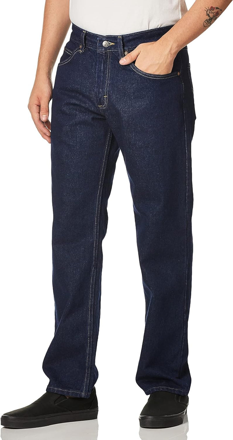 Men's Regular Fit Straight Leg Jeans