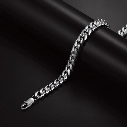 Men's Stainless Steel Cuban Link Chain 