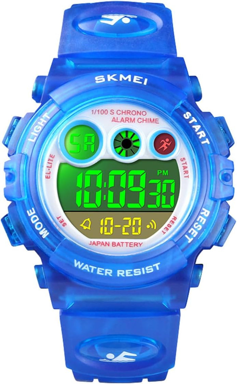 Boy's Digital Waterproof Sports Watch