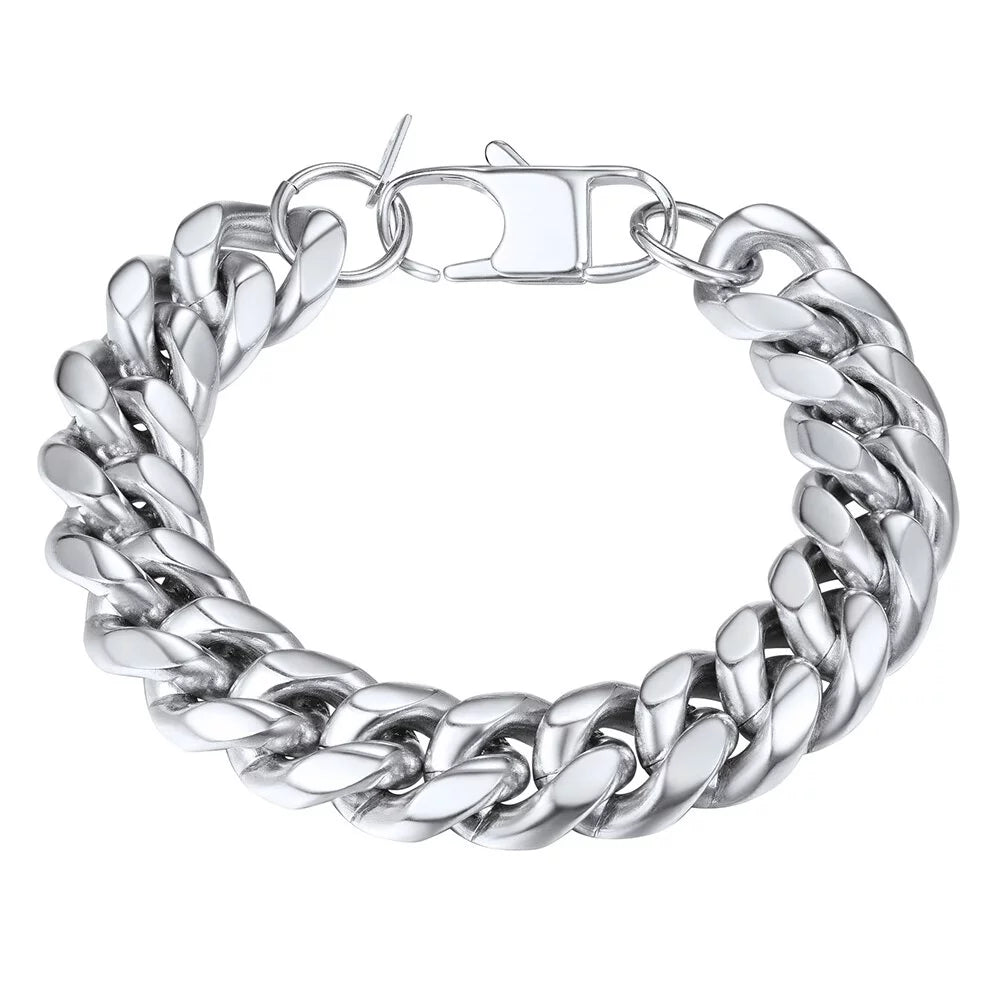 Cuban Link Stainless Steel Bracelet