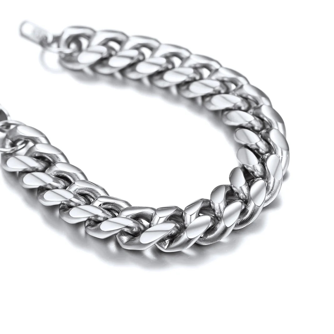 Cuban Link Stainless Steel Bracelet