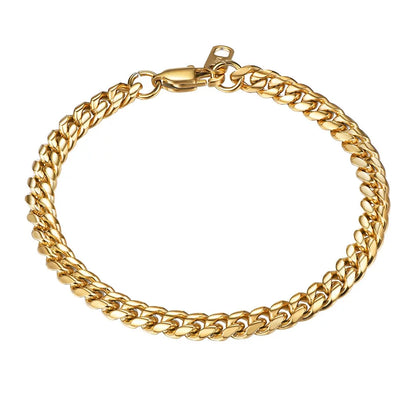 Cuban Link Stainless Steel Bracelet