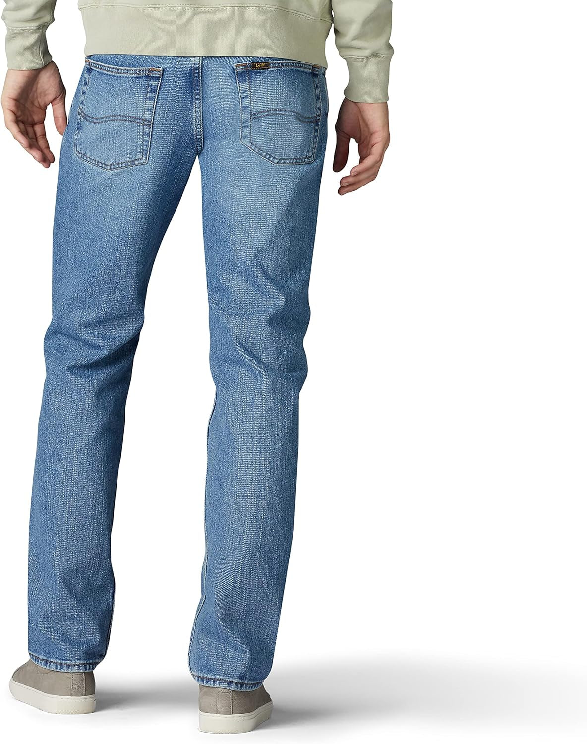 Men's Regular Fit Straight Leg Jeans