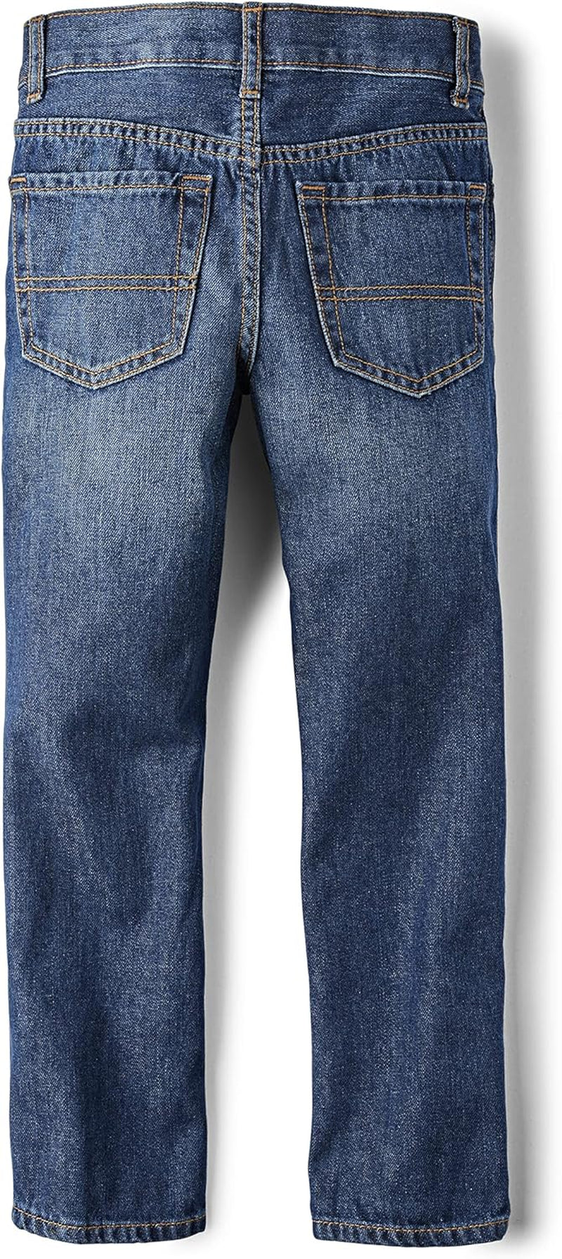 Boy's Basic Straight Leg Jeans - Multipack 