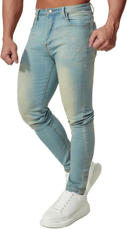 Men's Slim Fit Stretch Denim Jeans 