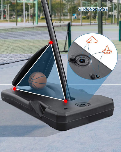 Outdoor Adjustable Basketball Hoop 