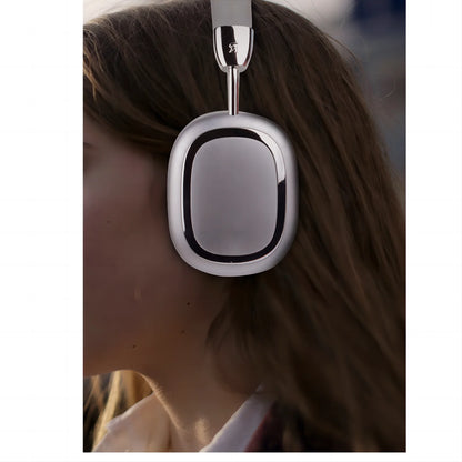 Over Ear Wireless Bluetooth Headphones with Microphones - Silver