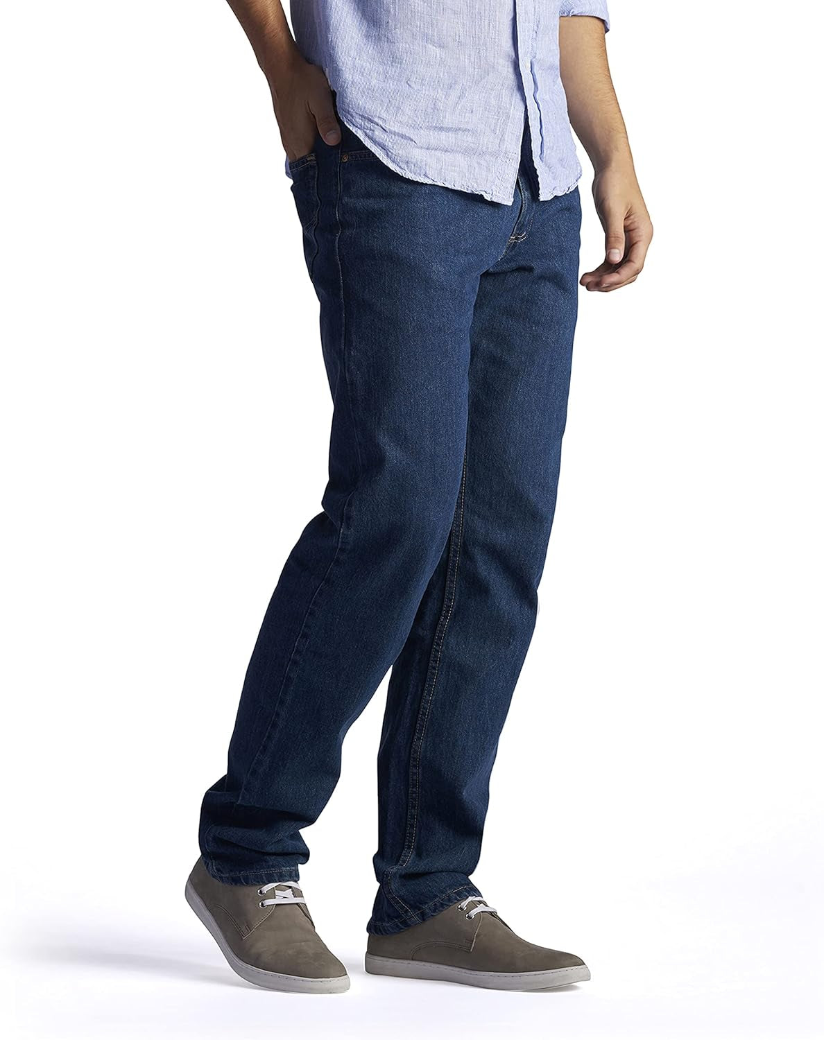 Men's Regular Fit Straight Leg Jeans