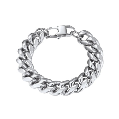 Cuban Link Stainless Steel Bracelet