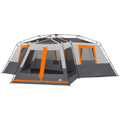 12-Person 3-Room Instant Cabin Tent with Screen Room