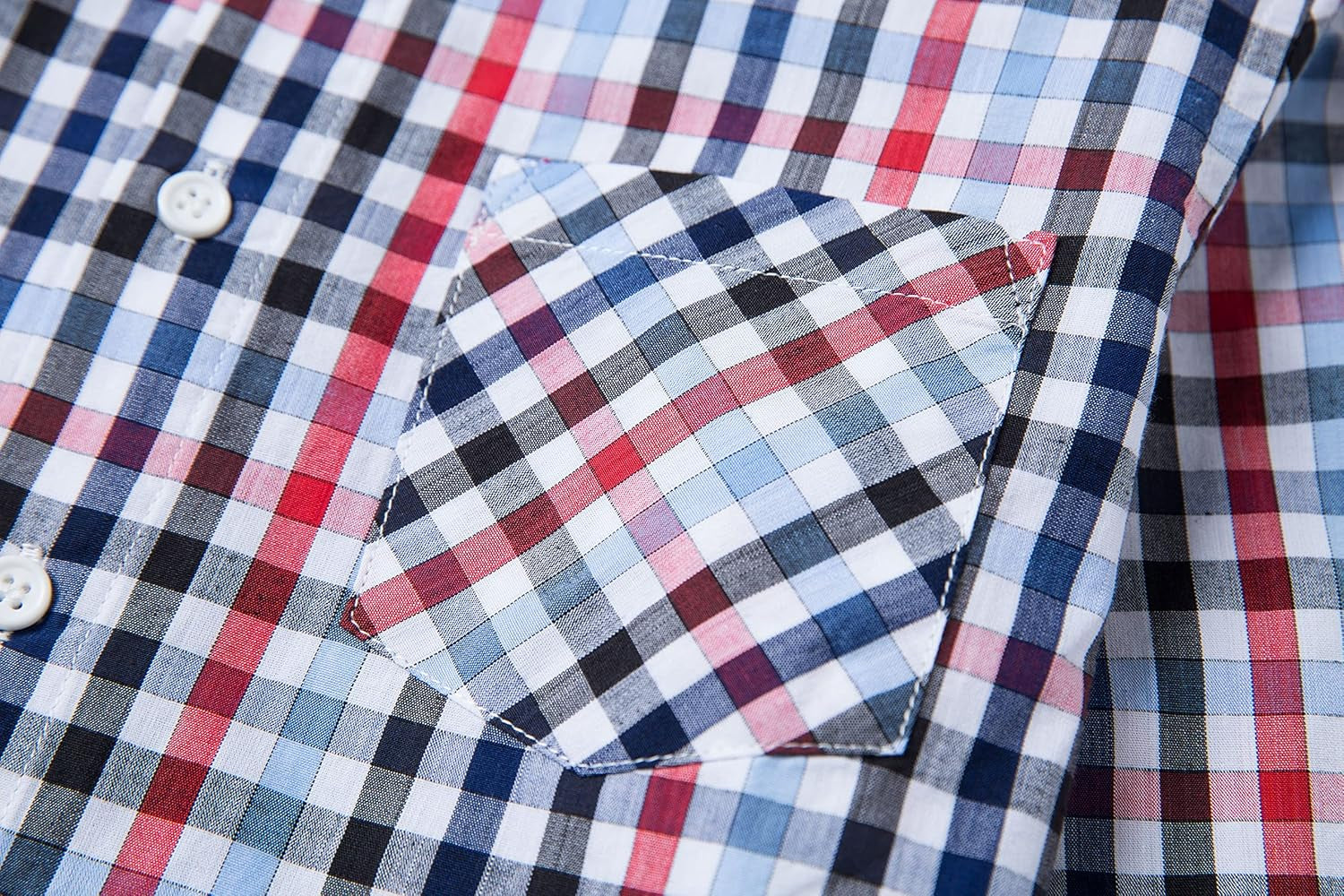 Boy's Long Sleeve Button down Woven Shirt