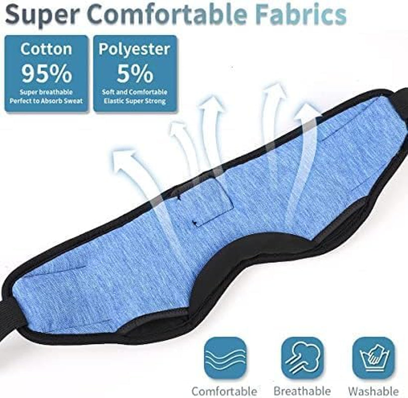 Sleep Mask Headphones with Wireless Bluetooth