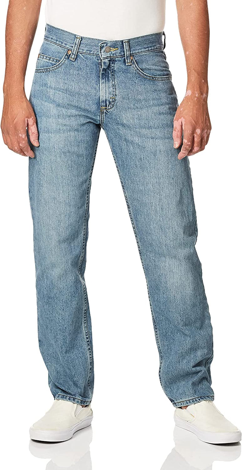 Men's Regular Fit Straight Leg Jeans