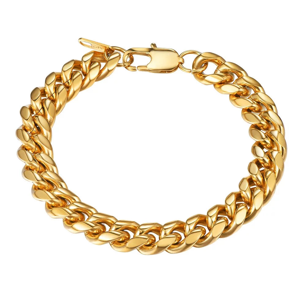 Cuban Link Stainless Steel Bracelet