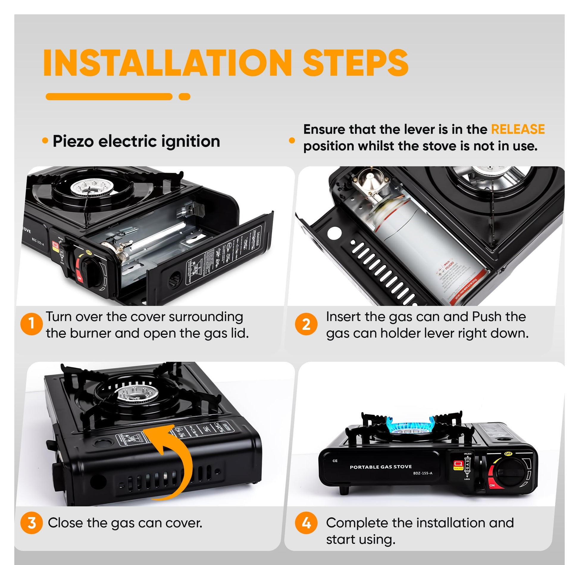 Portable Butane Camping Stove