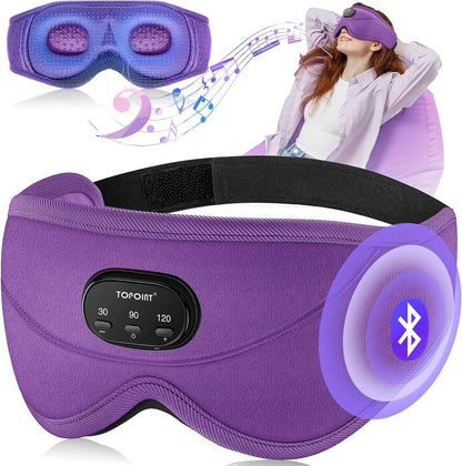 Sleep Mask Headphones with Wireless Bluetooth