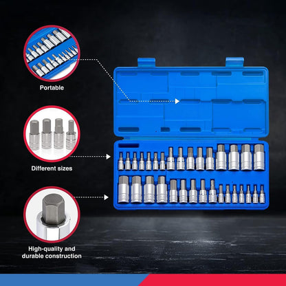 Allen Hex Bit Socket Set