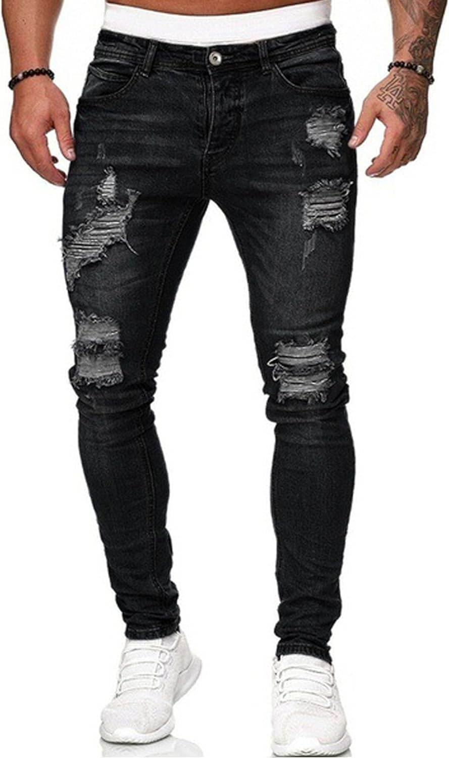 Men's Slim Fit Stretch Denim Jeans 