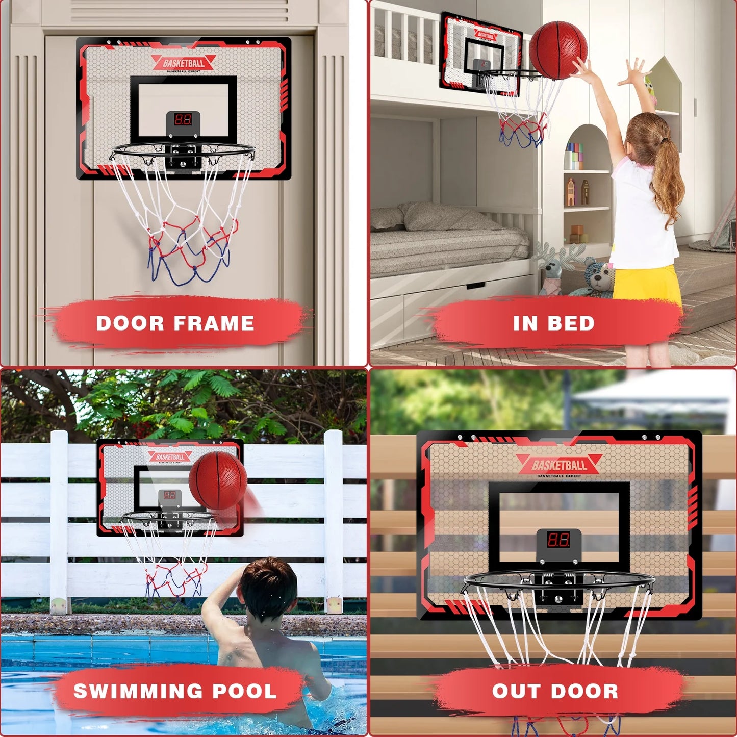 Mini Indoor Basketball Hoop