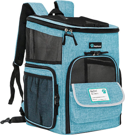 Pet Backpack Carrier for Dog and Cat - Airline Approved