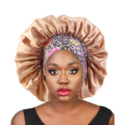 Women's Satin Hair Bonnets - 3 Pcs