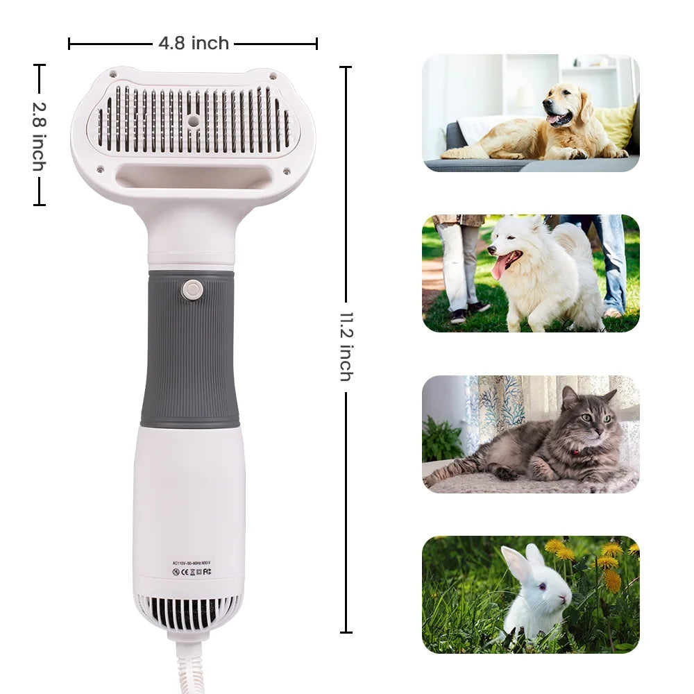 2 in 1 Pet Grooming Brush