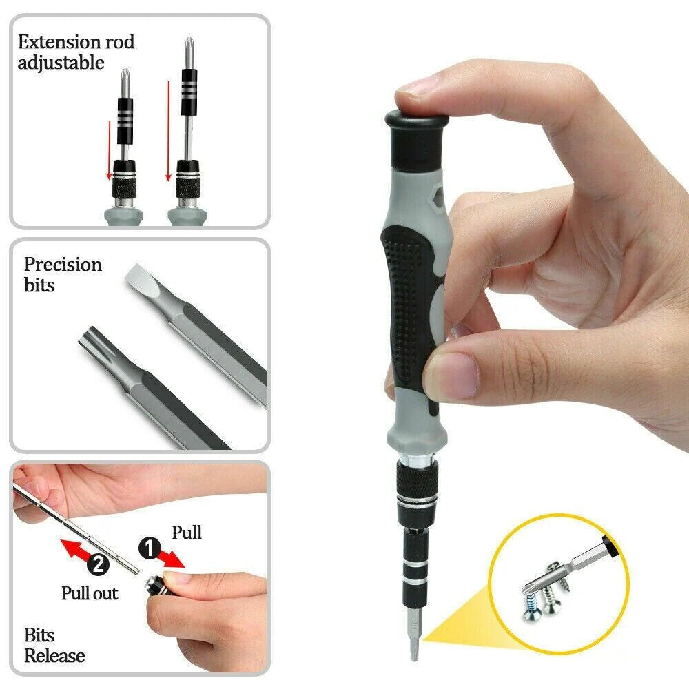 Magnetic Screwdriver Bit Set - 117PCS