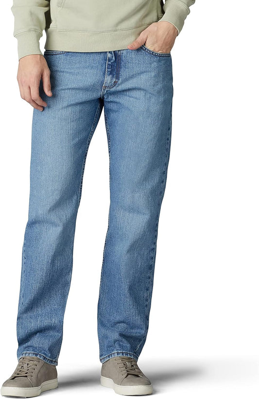 Men's Regular Fit Straight Leg Jeans